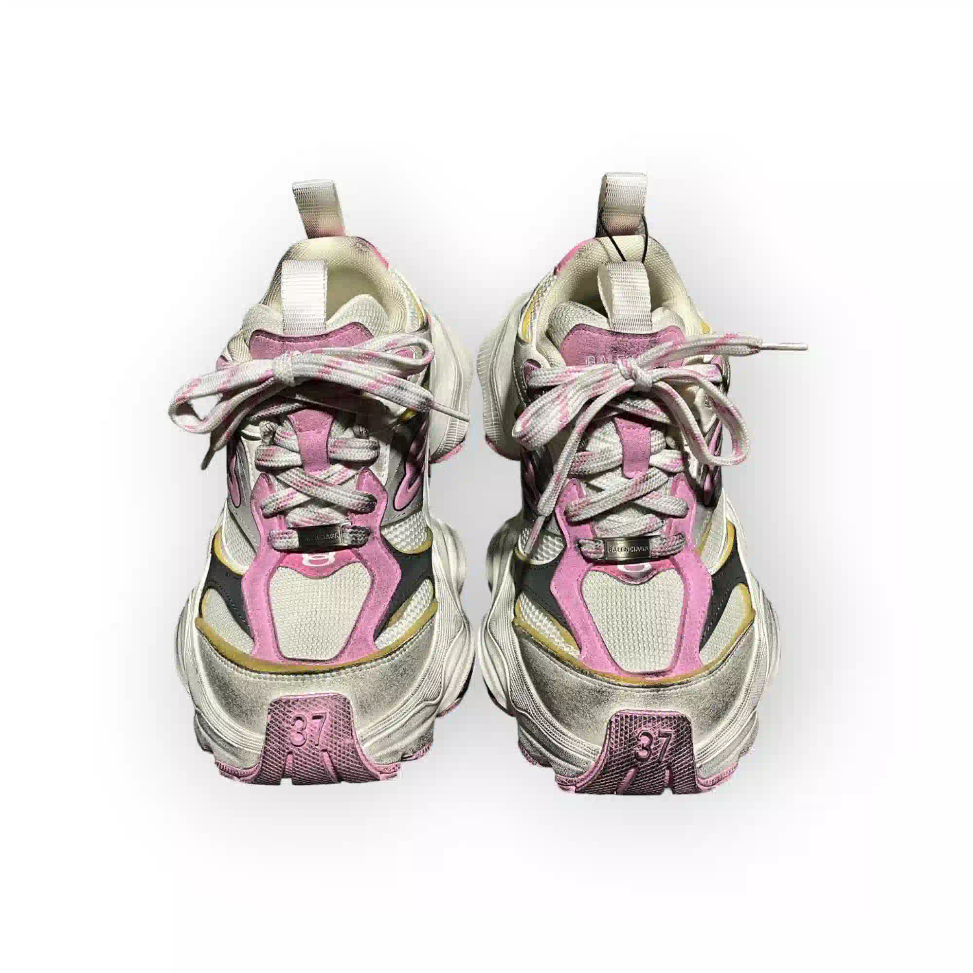 Balenciaga Cargo Sneaker In Grey White Pink、mysite、Cacoeks