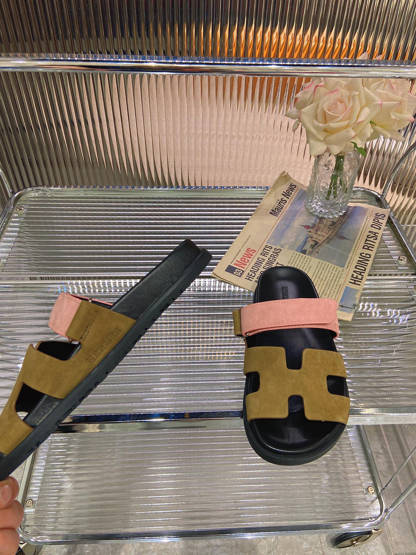 CHYPRE SANDAL ARMY MIX LIGHT PINK SUEDE、mysite、Cacoeks