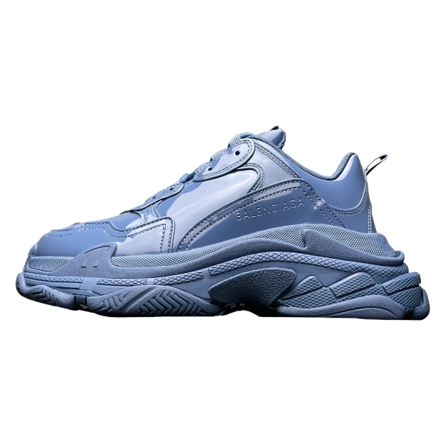 Balenciaga Triple S Sneaker Patent Blue、mysite、Cacoeks