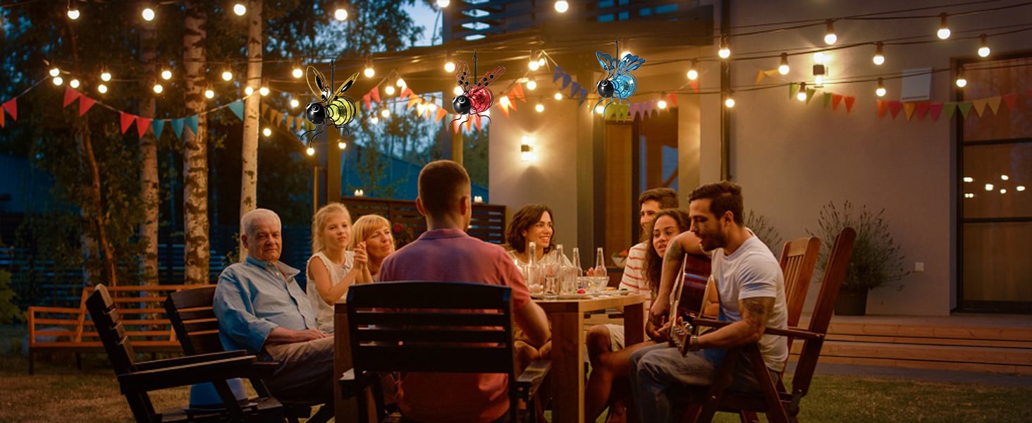 solar hanging insect lights