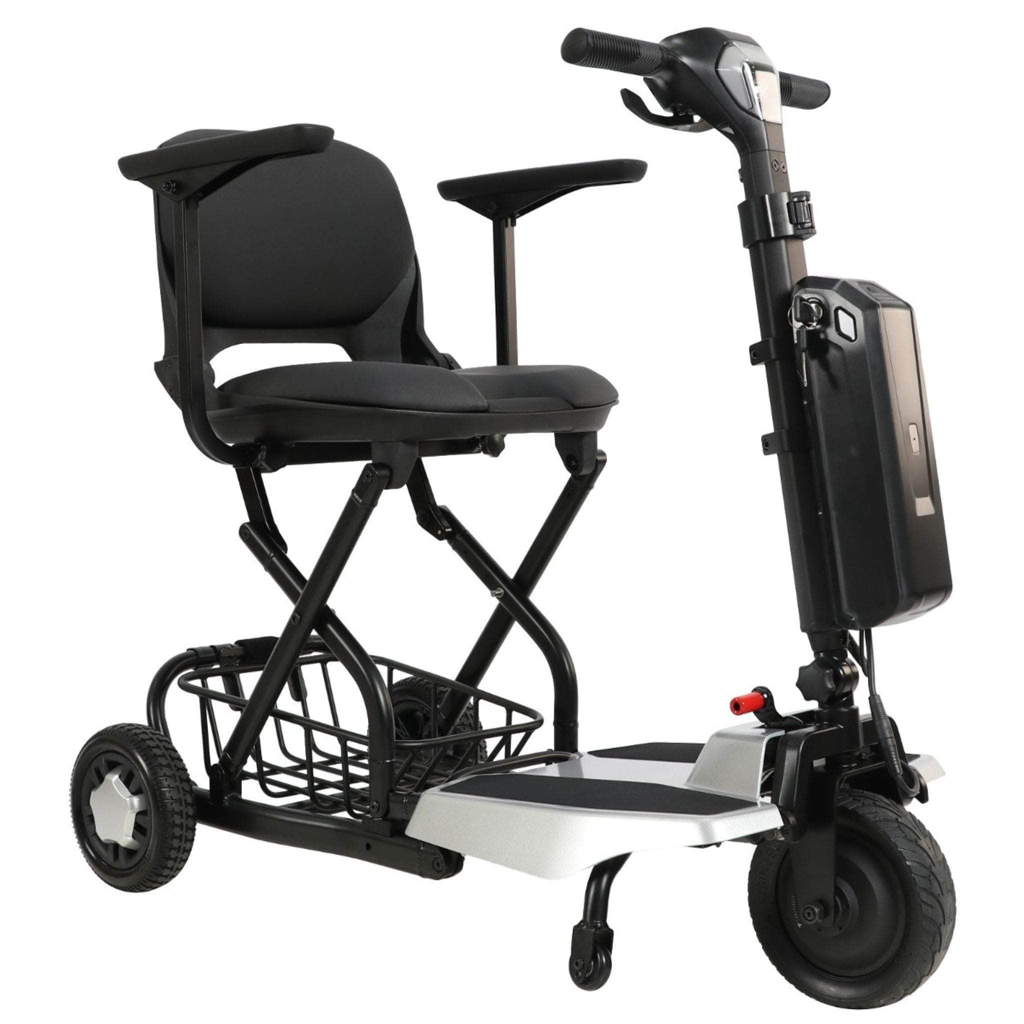 Super Light Flight Folding Mobility Scooter Side View