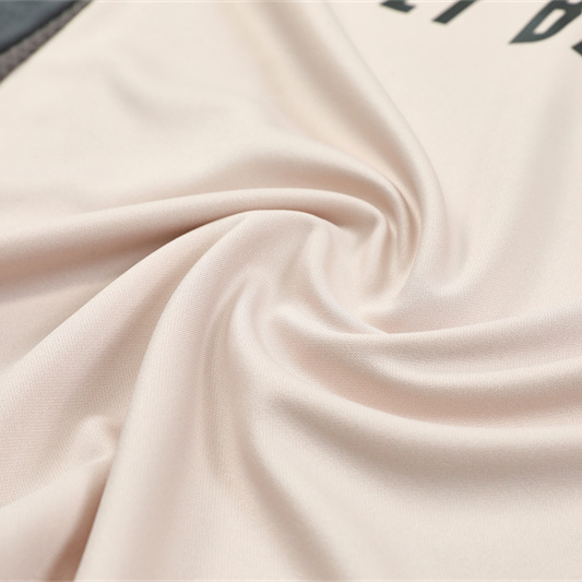 JerseysGala.com | Real Madrid 24-25 Kids Long Sleeve Training Set - Apricot -Customize Name, Number and Patch | Worldwide Shipping