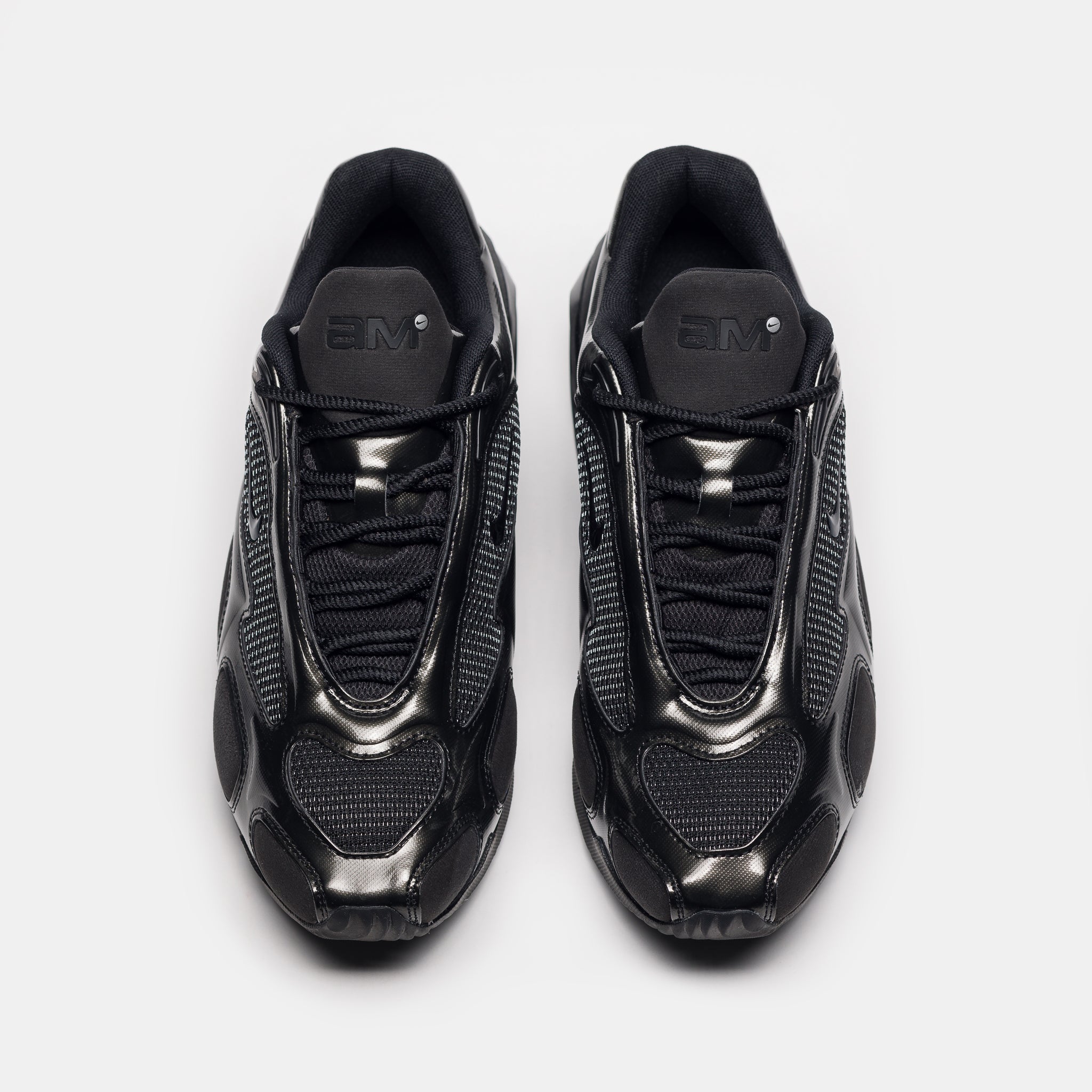 Air Max Muse Sneaker in Black/Black/Metallic Silver
