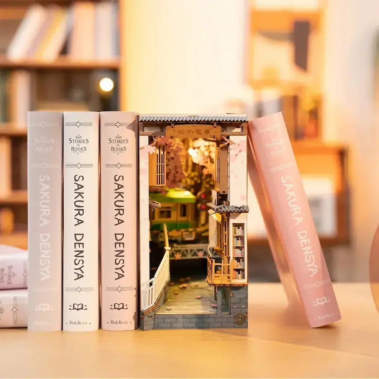 diy bookends robotime