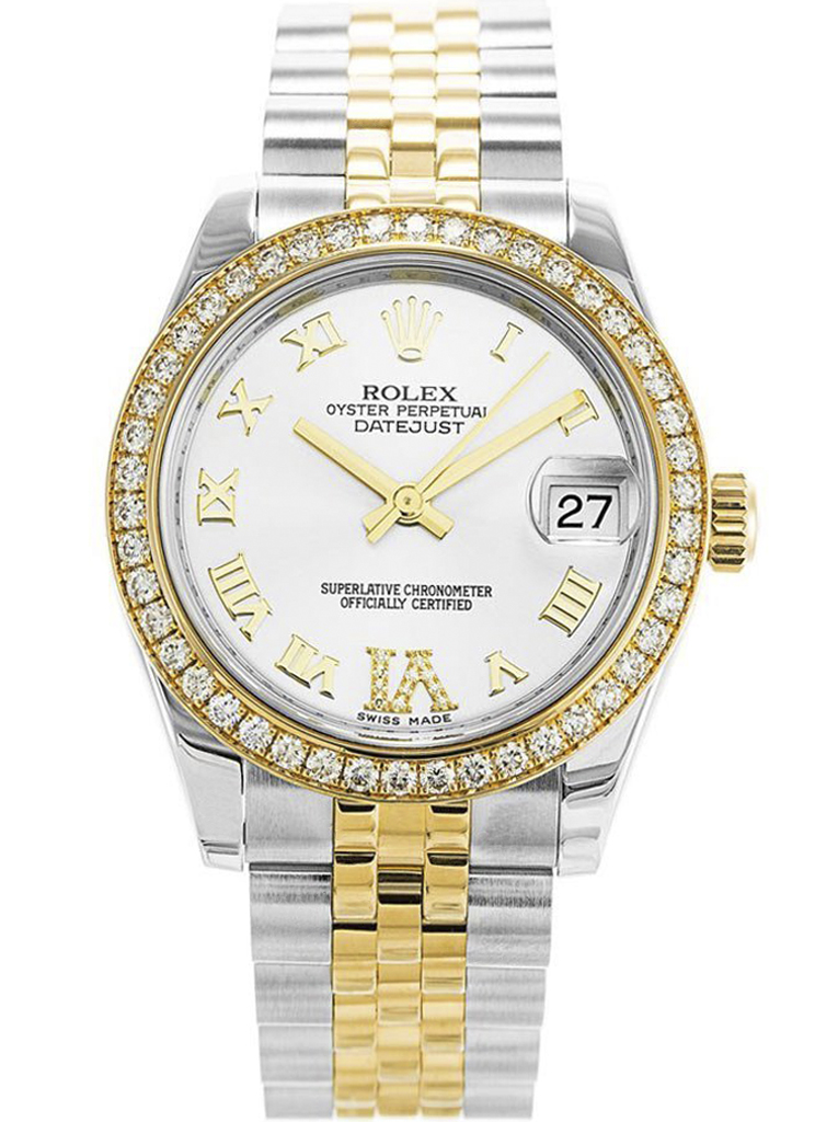 Replica Rolex Datejust 31mm White Dial 178383-fasswatch
