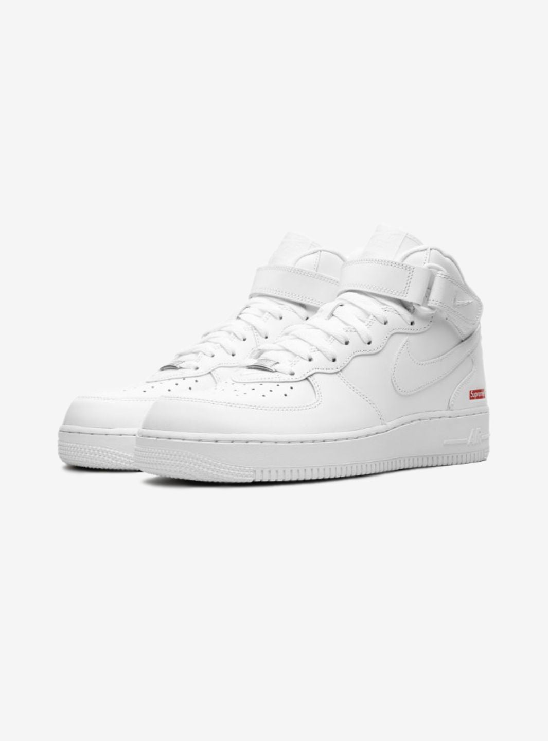 Nike Air Force 1 Mid Supreme White、NIKE、Cacoeks