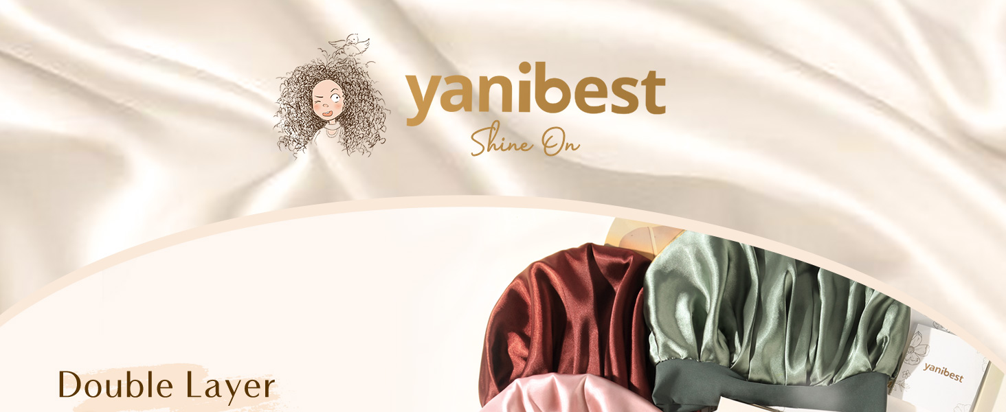 yanibest silk bonnet
