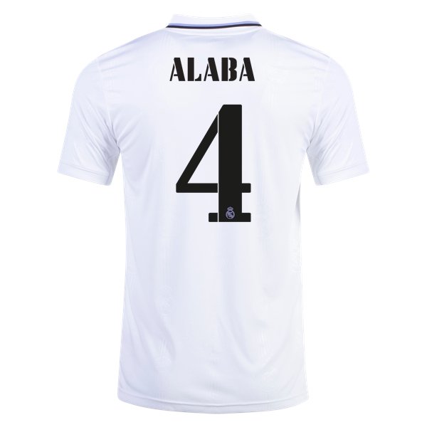 22/23 David Alaba #4 Real Madrid Home Jersey-mysite Custom Football Kit- Nextkits