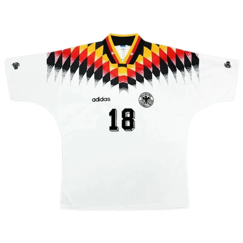 1994 Germany Home soccer jersey-Retro version: Ajax 24-25 Home Stadium Jersey - Fans Version mysite: Adidas luxuryfootballshirts.com: https://www.luxuryfootballshirts.com/