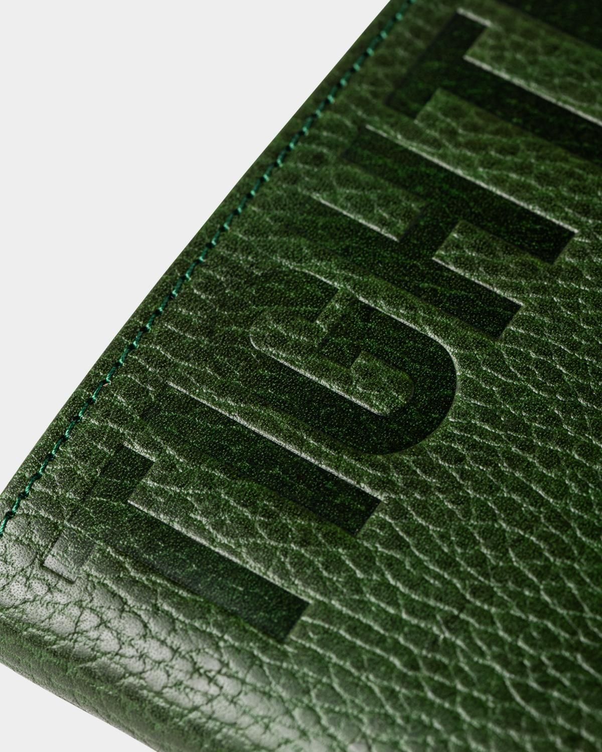 TIGHTBOOTH 25S/S LEATHER BIFOLD WALLET  SS25-A05 