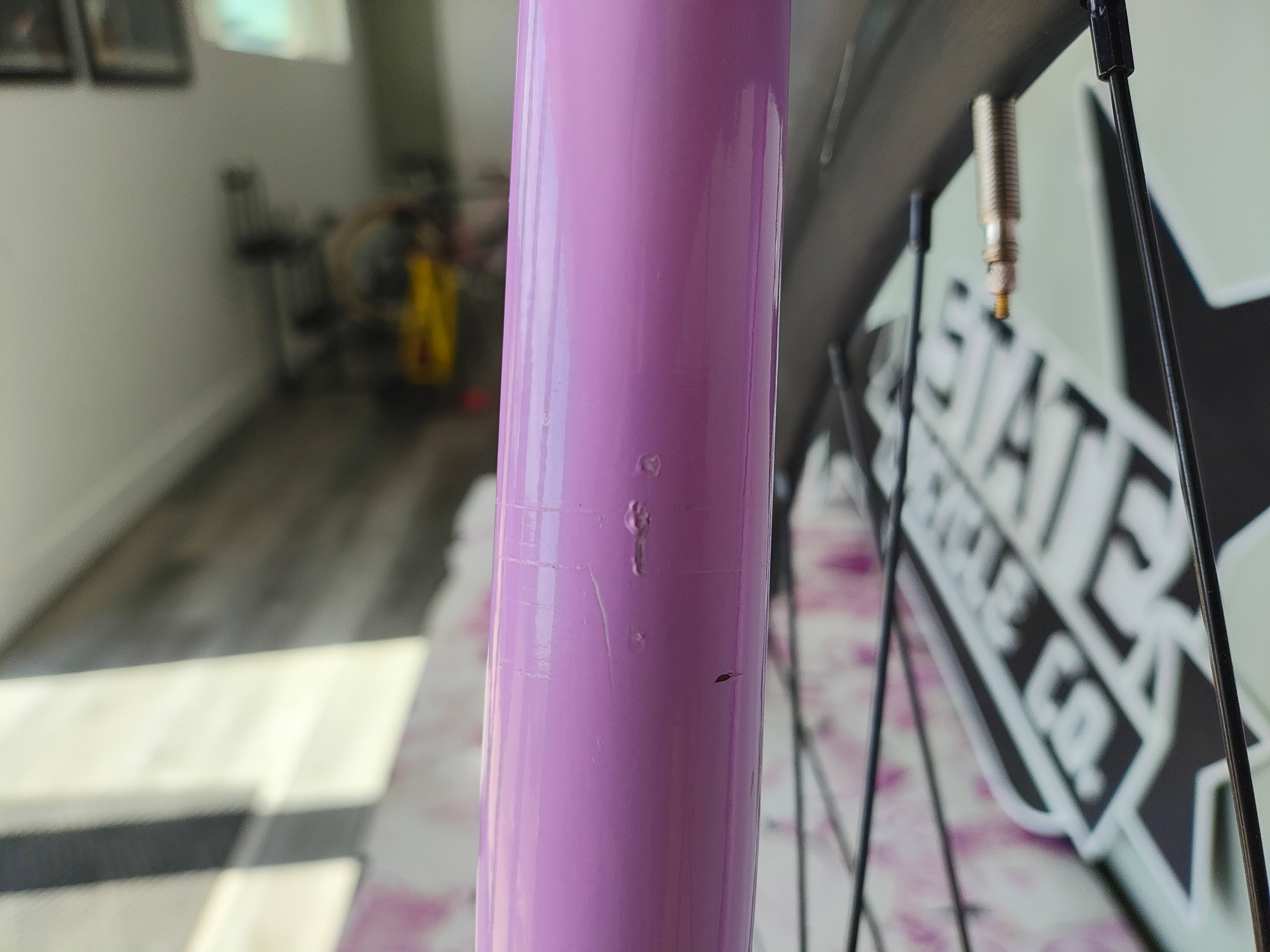 #NS1300 – 4130 Fixed-Gear / Single Speed | Purple Reign – Flat Bar / 700c (Size Large 59cm, Used/Great Condition)、mySite、bearsvspackers