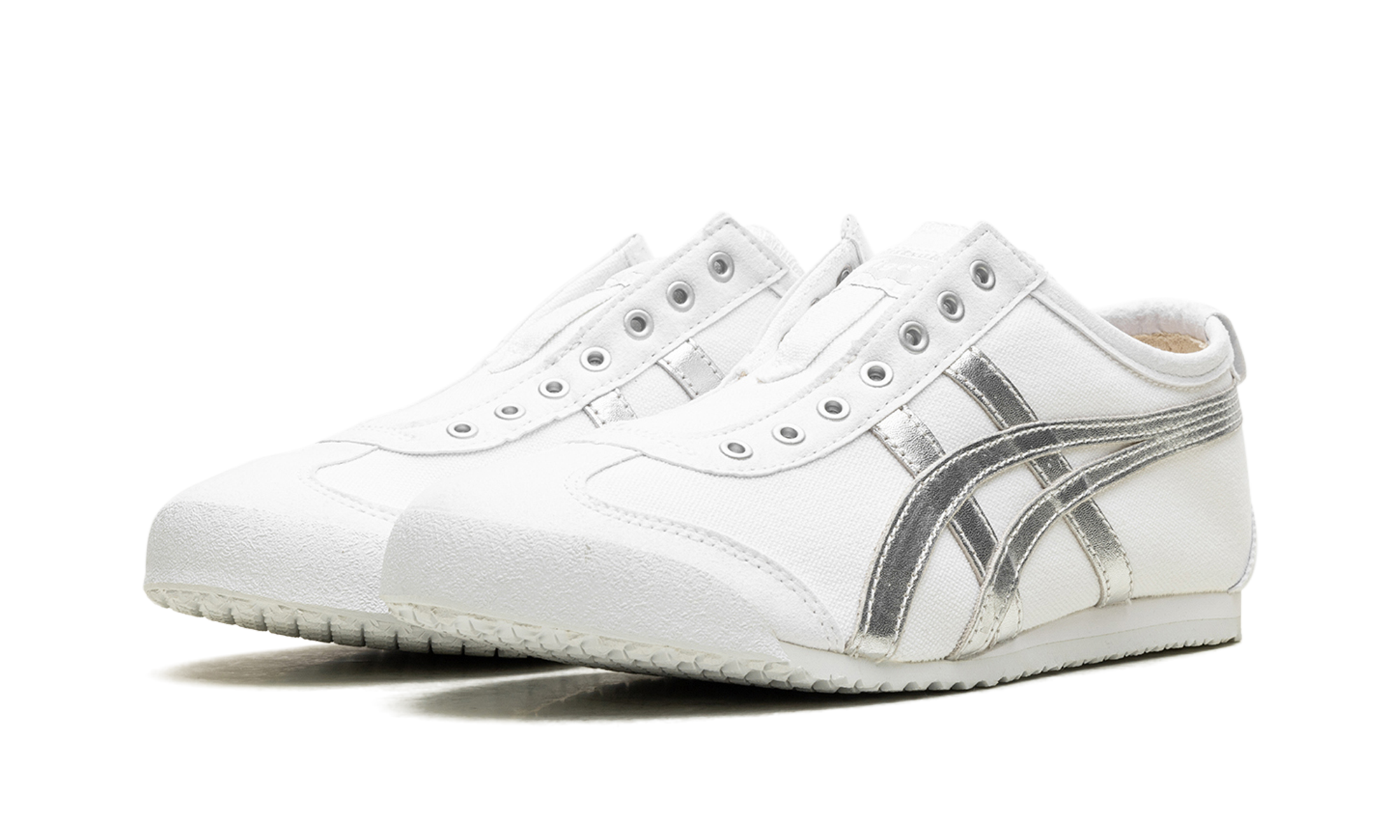 Mexico 66 Slip-On "White Pure Silver"、mysite、Cacoeks