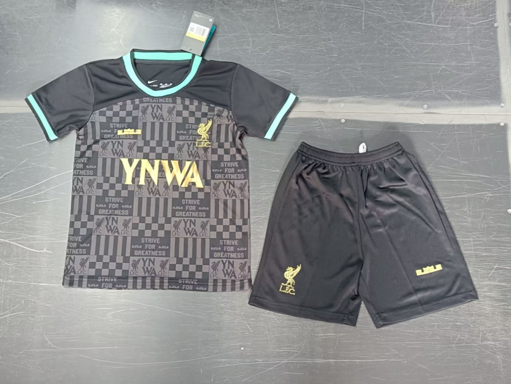 23/24 Liverpool Joint Version Fans Jersey Kids Size Suit-mysite Custom Football Kit- Nextkits
