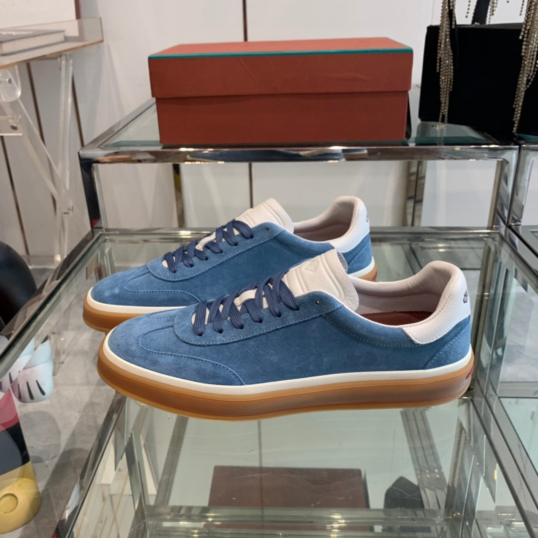 LP TENNIS WALK SNEAKERS AEGEAN SUEDE、mysite、Cacoeks