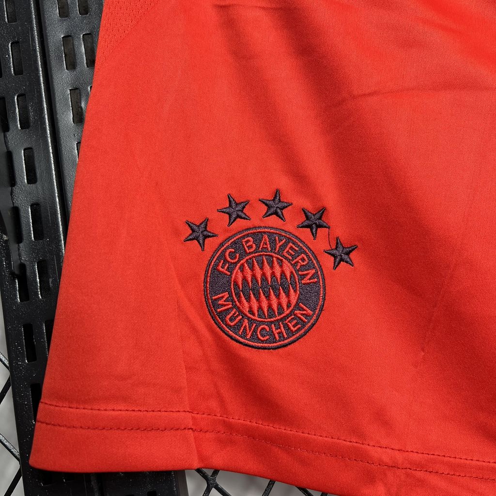 ManixJersey.com | Bayern Munich 24-25 Home Shorts - Fans Version -Customize Name, Number and Patch | Worldwide Shipping
