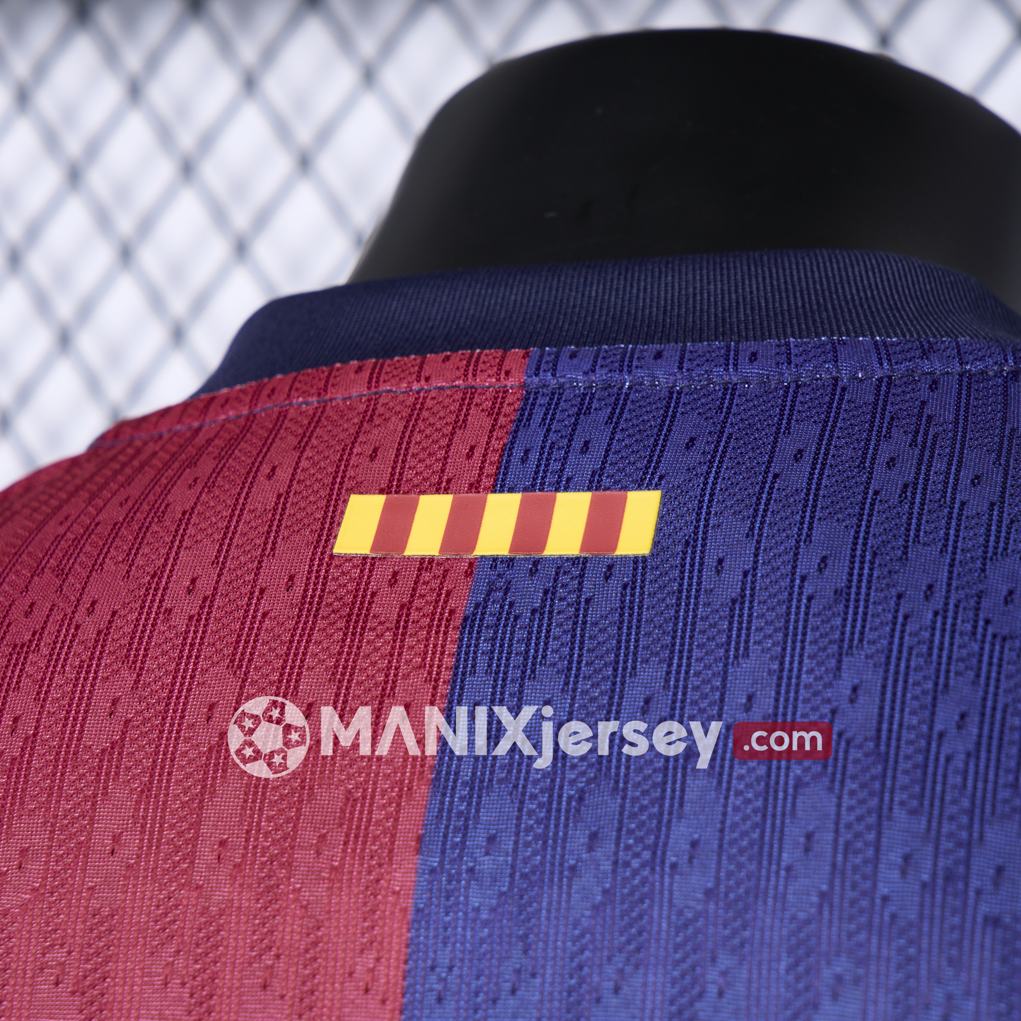 ManixJersey.com | Barcelona 24-25 Home Unsponsored Jersey - Player Version -Customize Name, Number and Patch | Worldwide Shipping