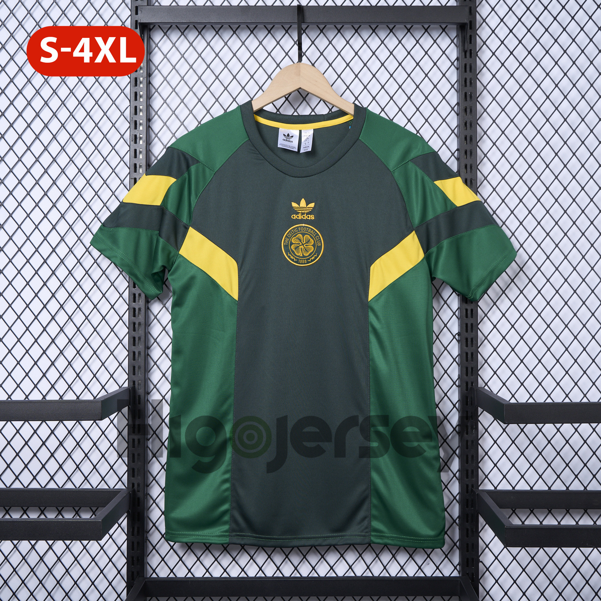 Higojerseys-Celtic 24-25 Throwback Originals T-Shirt - Green