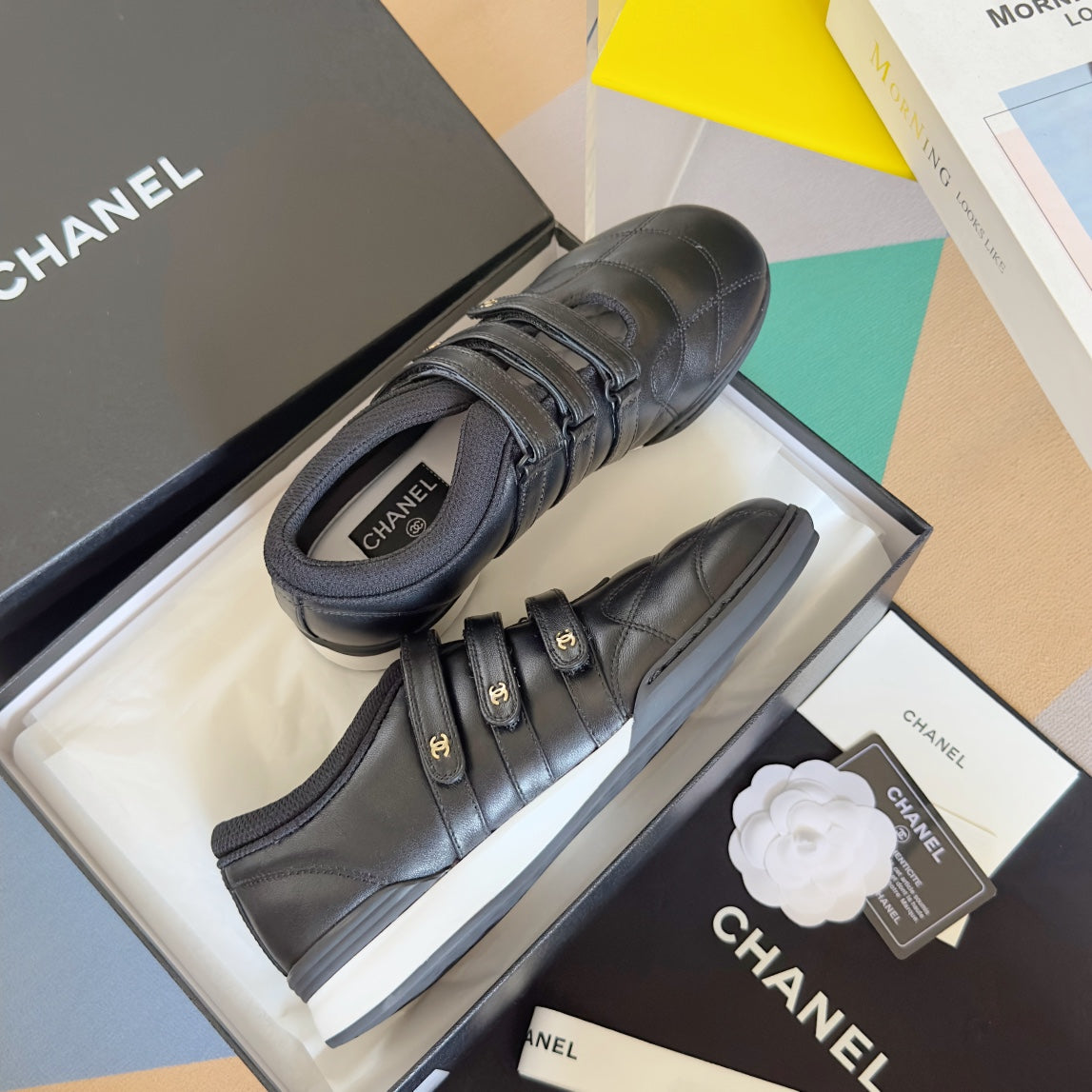 CC MARY JANE SNEAKER IN BLACK LAMBSKIN、mysite、Cacoeks