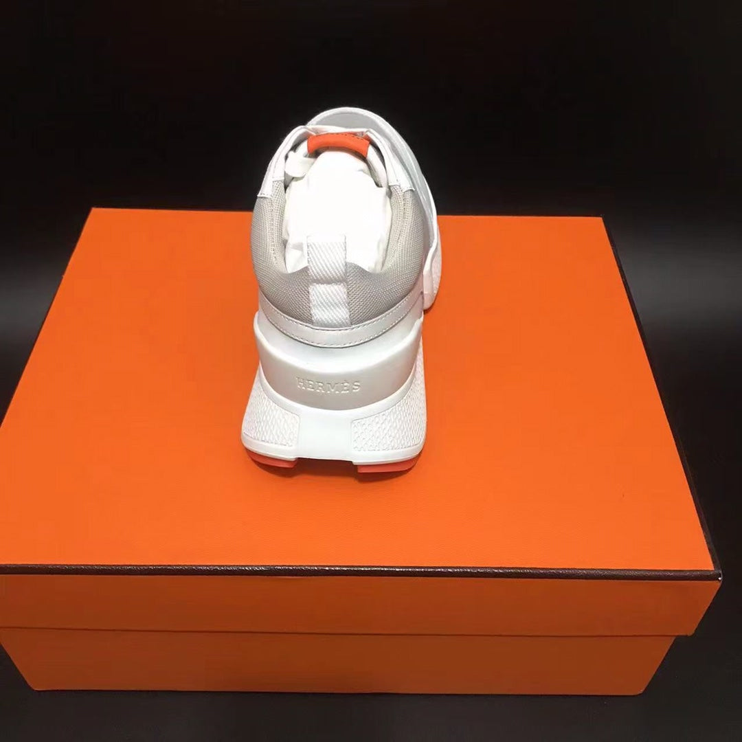 GIGA SNEAKER LIGHT GRAY MIX WHITE CALFSKIN、mysite、Cacoeks