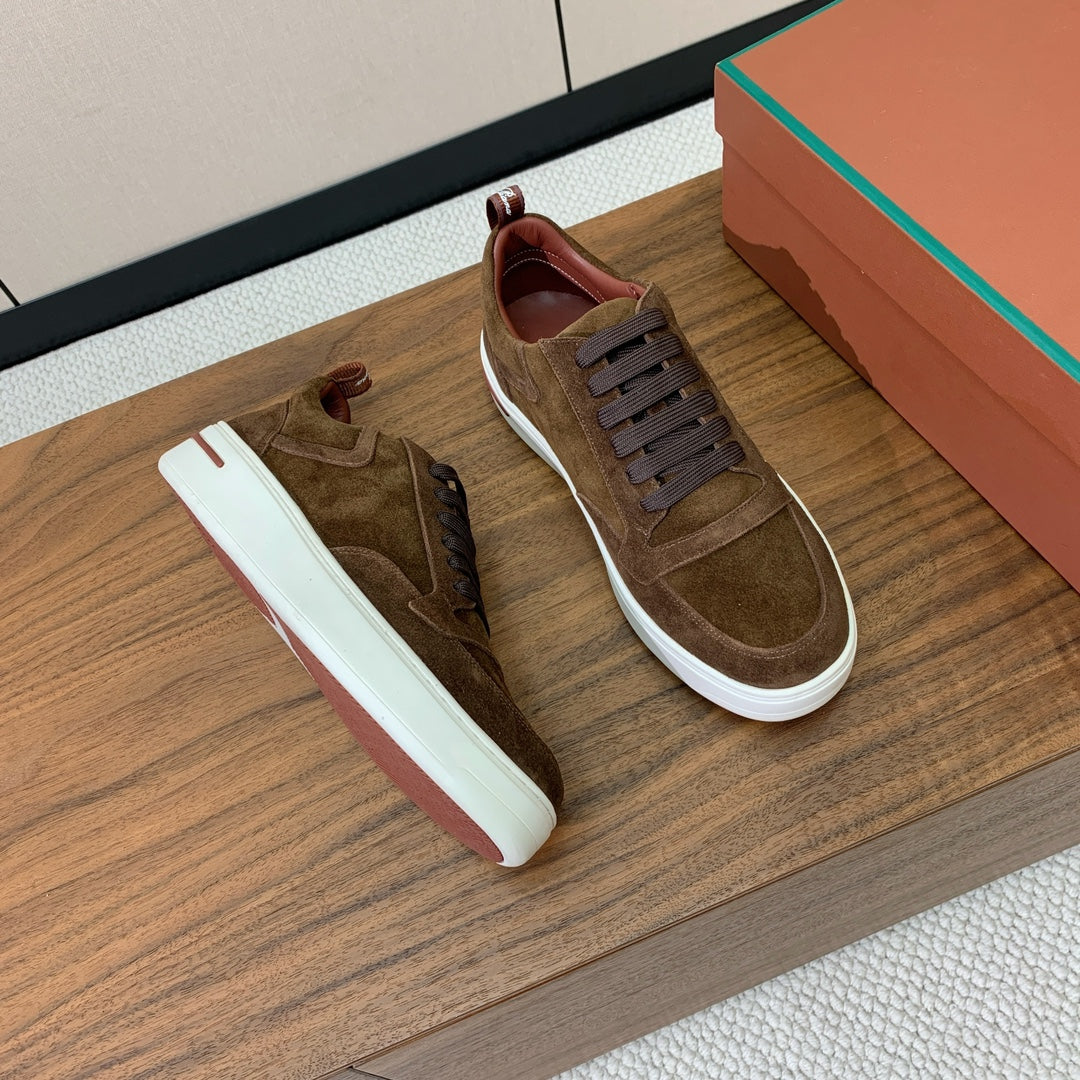 LP NEWPORT WALK SNEAKERS BROWN SUEDE、mysite、Cacoeks