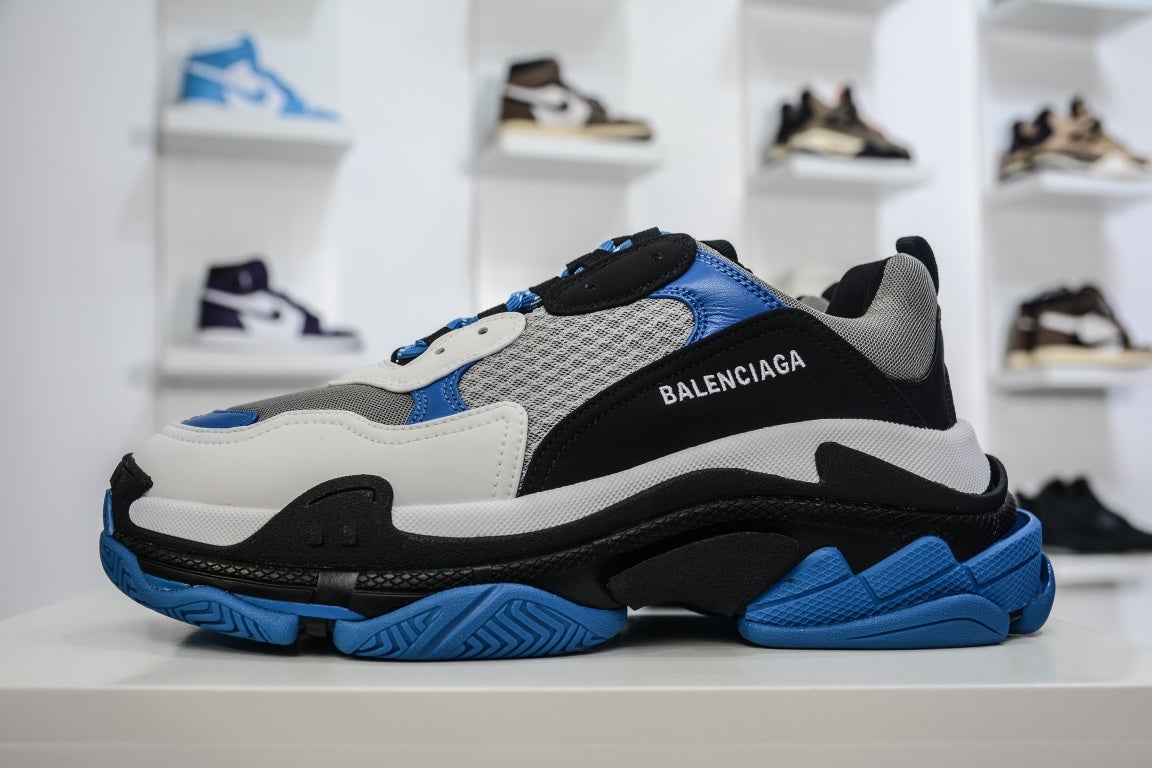 Balenciaga Triple S Sneaker Grey Blue、mysite、Cacoeks