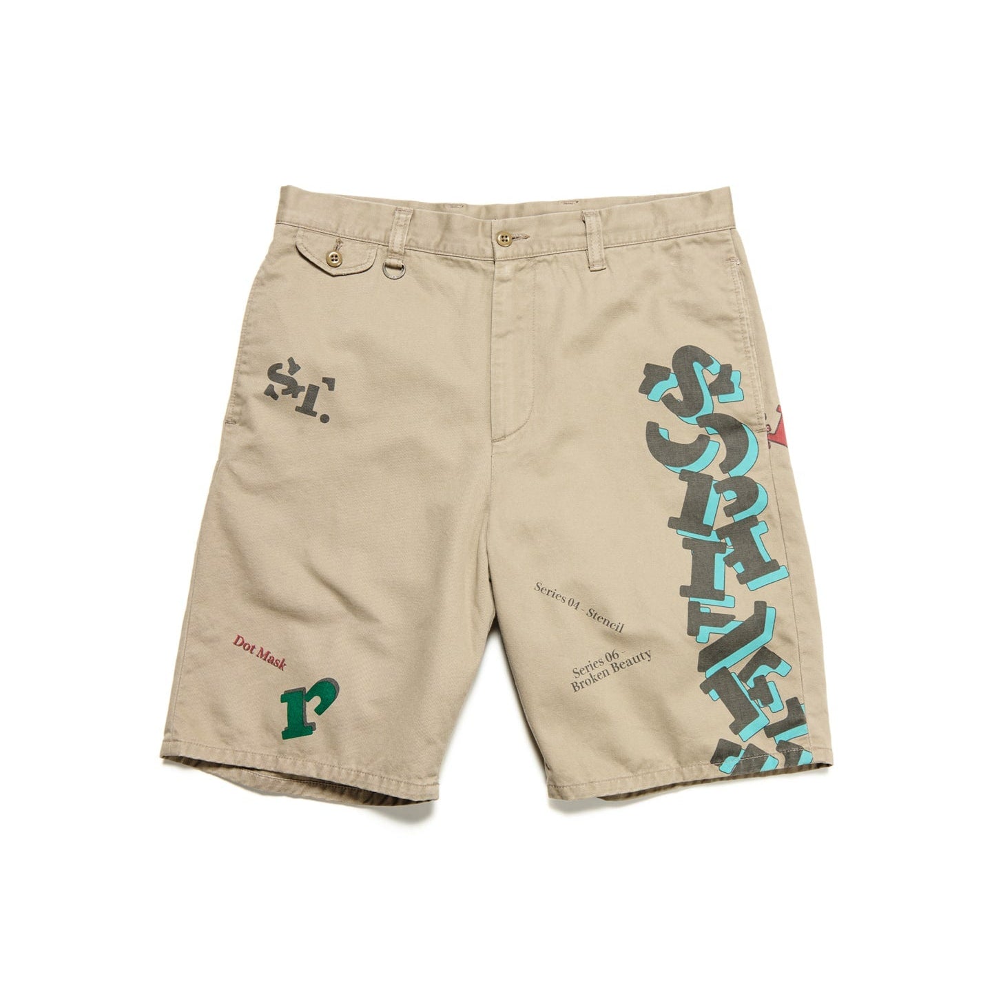 SOPHNET. 25S/S SIMON TAYLOR: LOGO CHINO SHORTS  SOPH-250076 