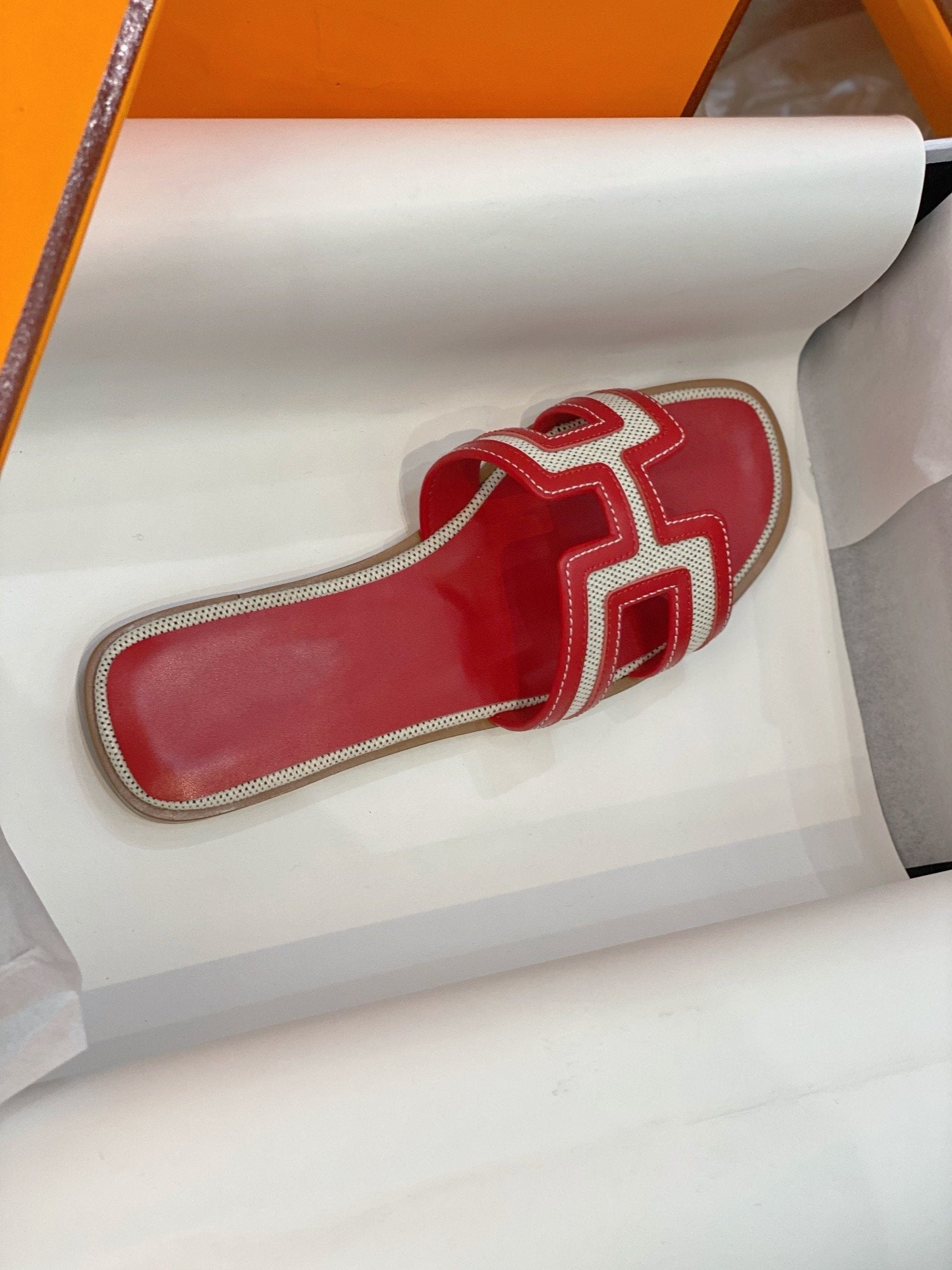 0ran Sandal Red Leather、mysite、Cacoeks