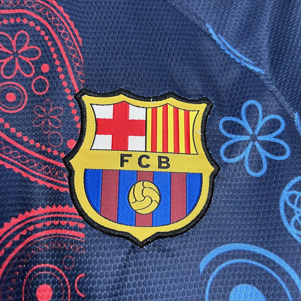 Higojerseys-Barcelona 24-25 Blue Speical Jersey - Fans Version