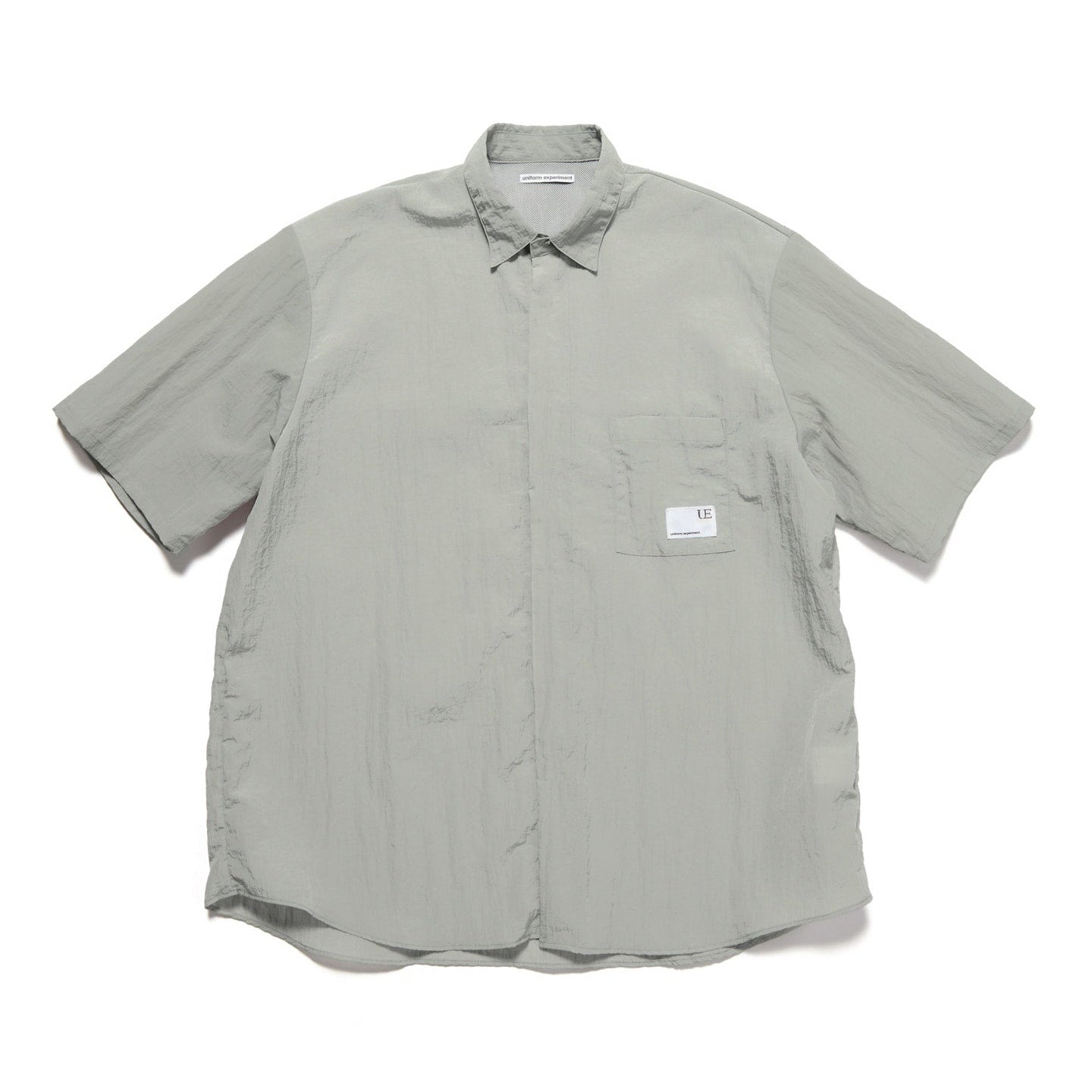 uniform experiment 25S/S CRYSTAL NYLON VENTILATION SHIRT  UE-250021 