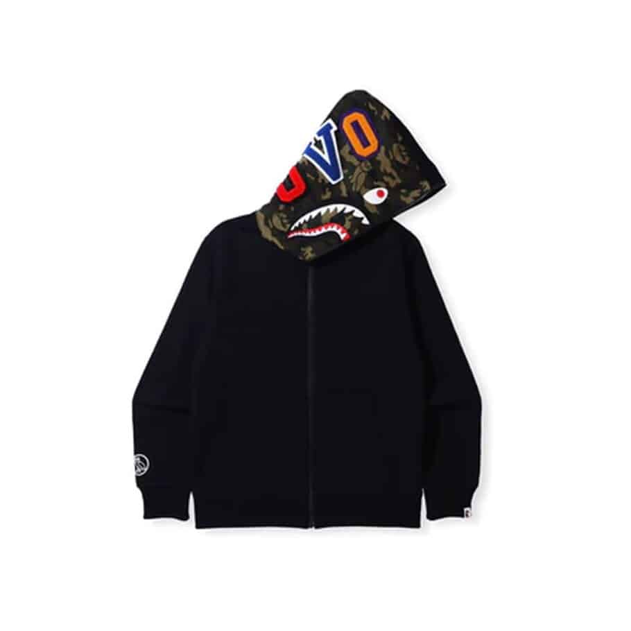 BAPE Camo Shark x OVO Woodland Reversible Hoodie、mysite、Cacoeks