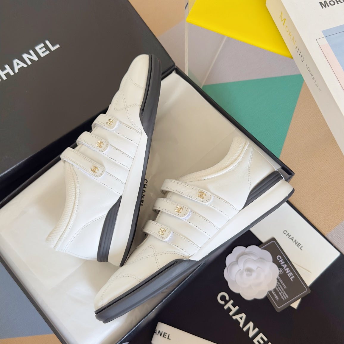 CC MARY JANE SNEAKER IN WHITE LAMBSKIN、mysite、Cacoeks