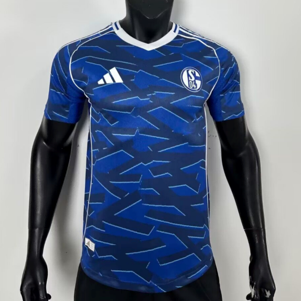 25/26 Player Version Schalke Home Football Shirt-mysite Custom Football Kit- Nextkits