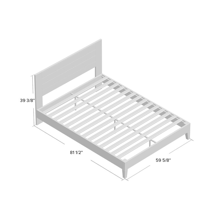 Kira Solid Wood Bed
