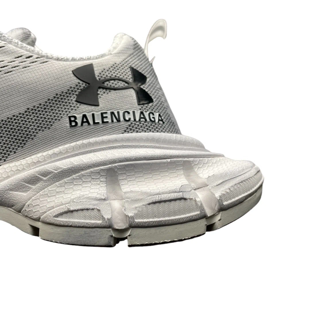 Balenciaga x Under Armour® 3XL Knit Sneaker in White、mysite、Cacoeks