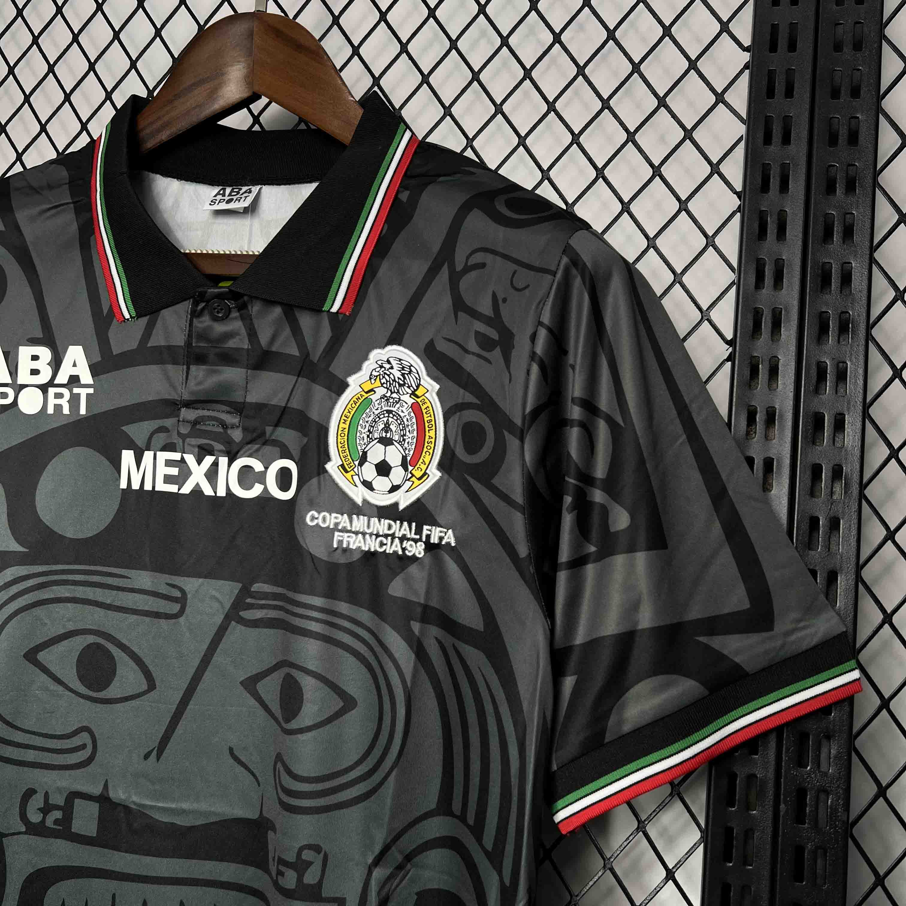 GlobeJersey-Retro Mexico 1998 Third Jersey