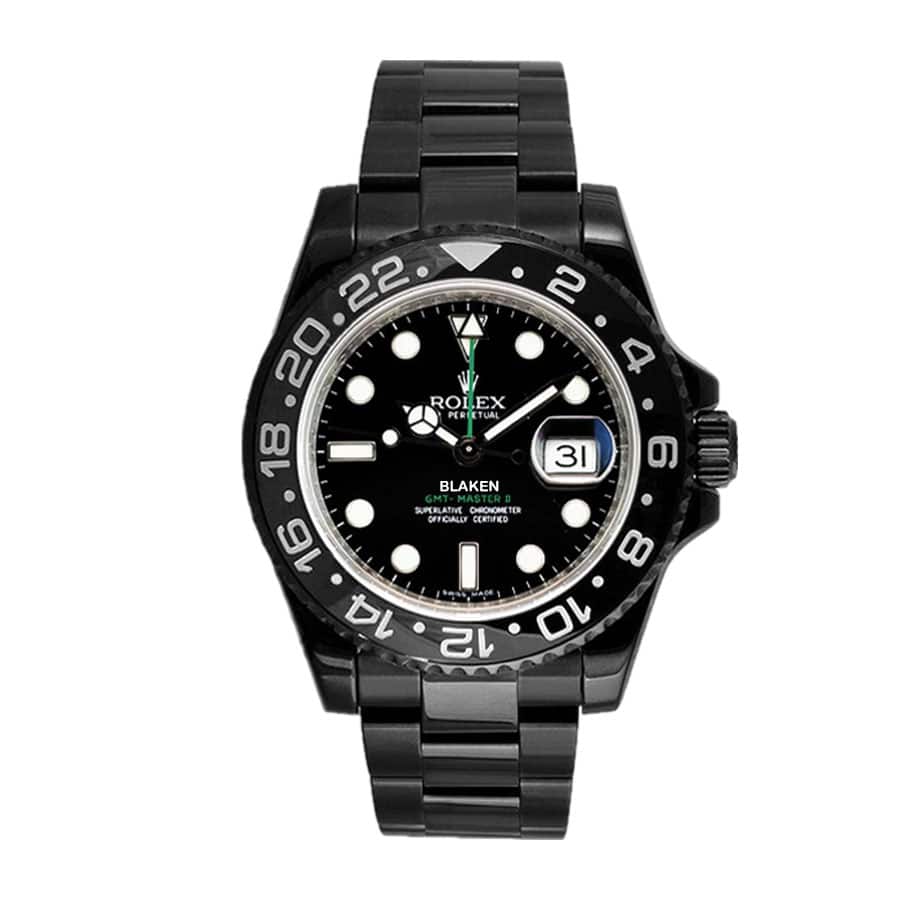 Rolex Blaken GMT-Master II 116710 DLC-PVD Replica-fasswatch