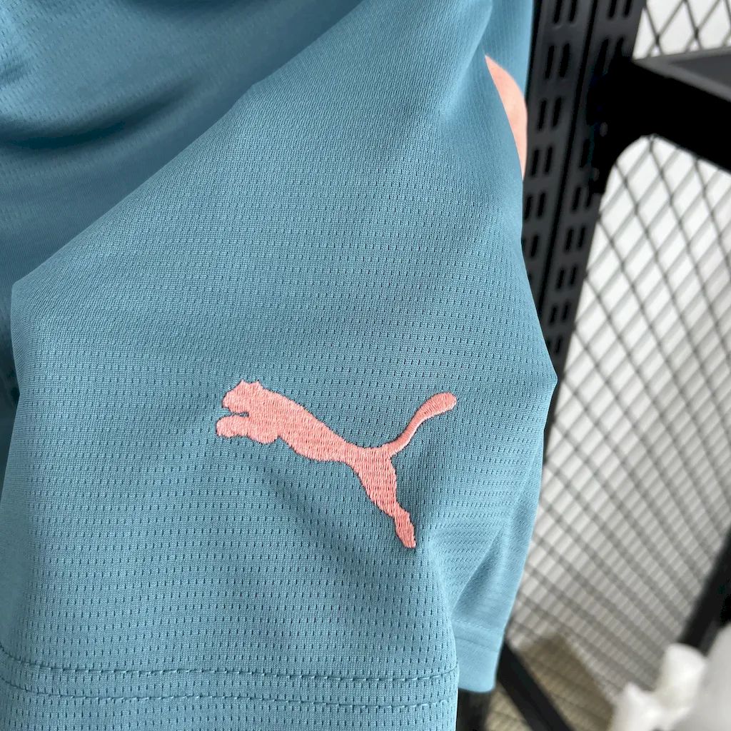 ManixJersey.com | Manchester City 24-25 Fourth Shorts - Fans Version -Customize Name, Number and Patch | Worldwide Shipping