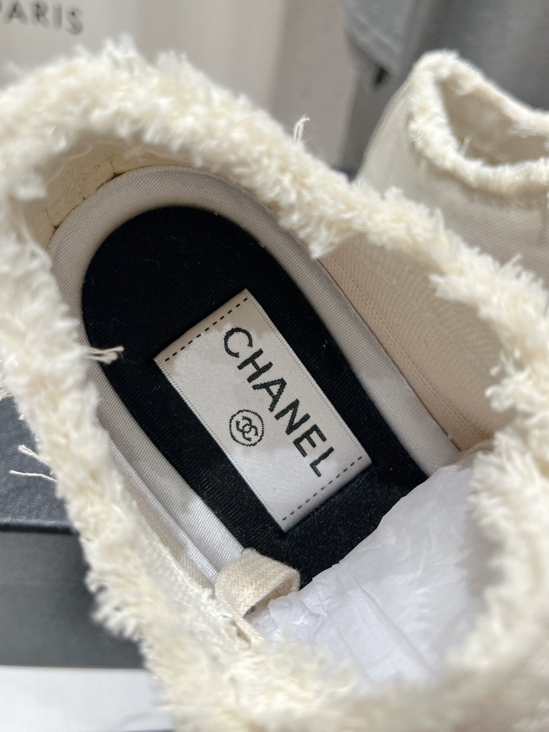 CC SNEAKER WHITE DENIM FABRIC、mysite、Cacoeks