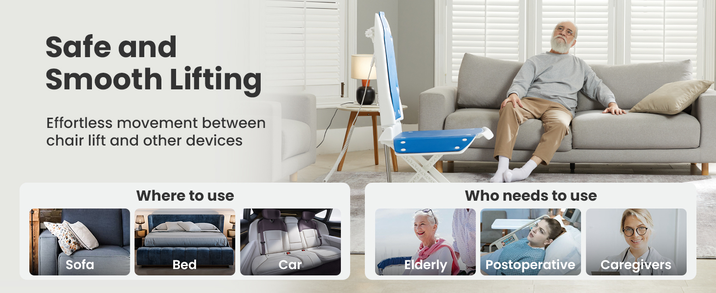 how to lift elderly person from floor