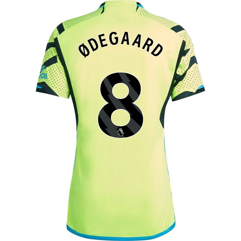 23/24 Arsenal #8 Martin Odegaard Away Jersey-mysite Custom Football Kit- Nextkits