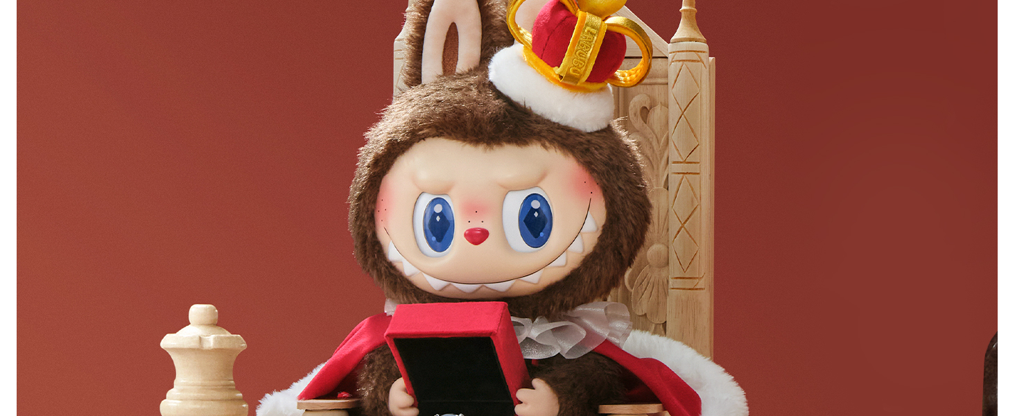 THE MONSTERS Let's Checkmate Series-Vinyl Plush Doll