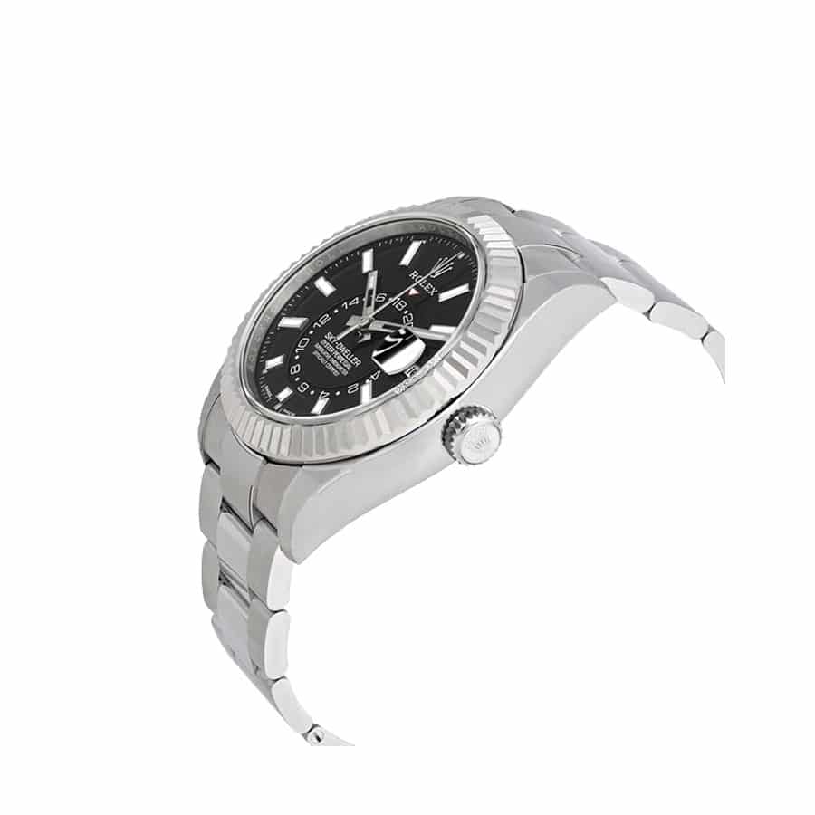 rolex sky dweller black dial 326934 oyster replica