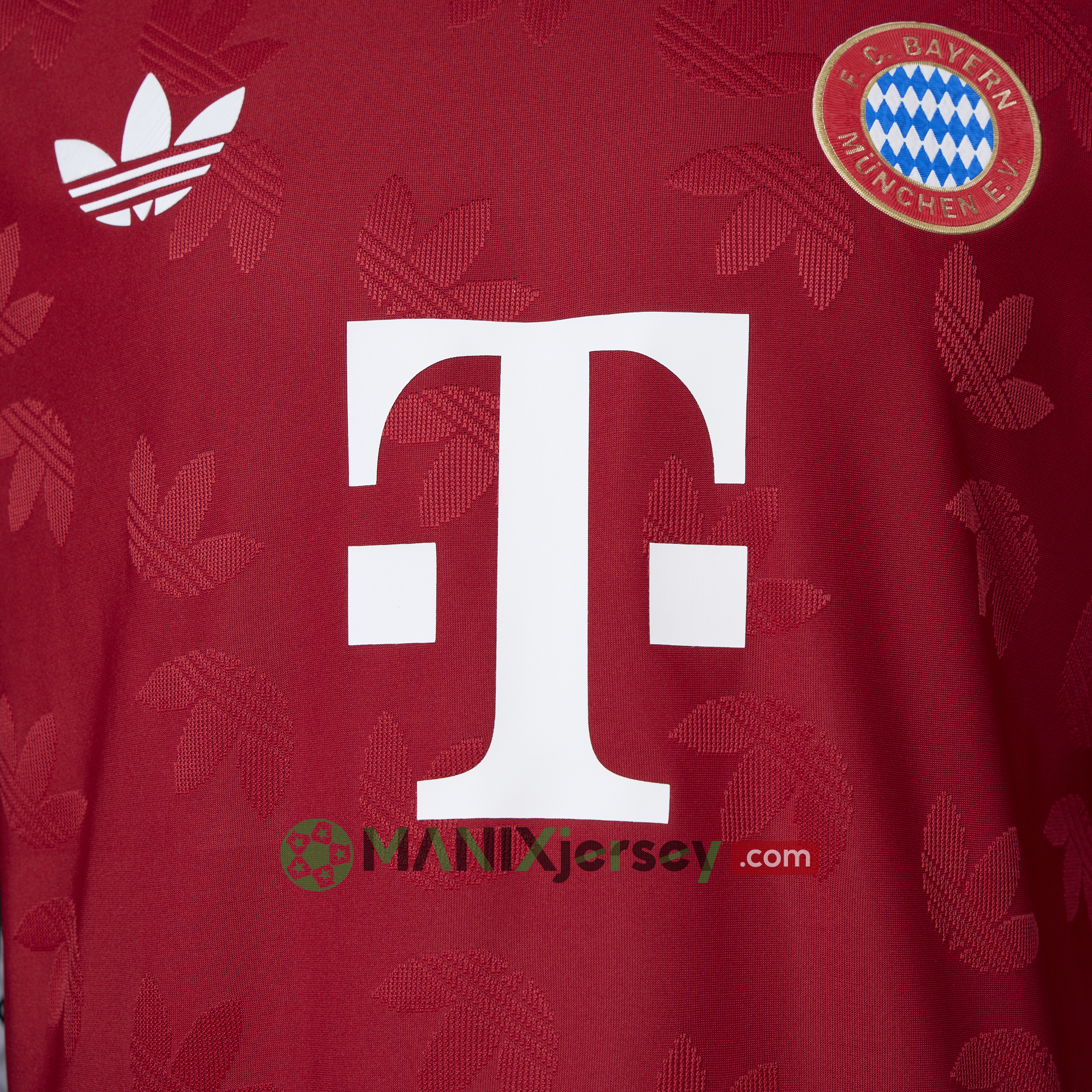 ManixJersey.com | Bayern Munich 24-25 Red Training Jersey - Player Version -Customize Name, Number and Patch | Worldwide Shipping
