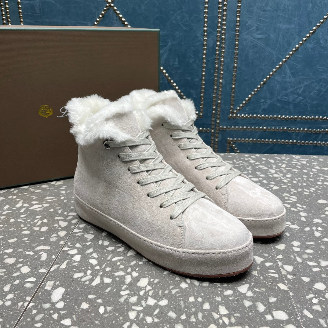 LP WINTER NUAGES HIGH SNEAKERS WHITE LAMBSKIN、mysite、Cacoeks