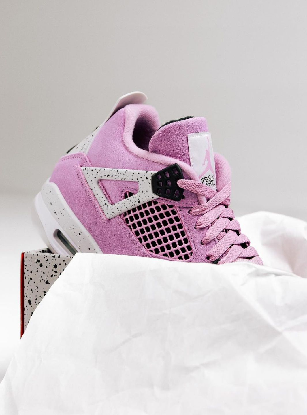 Air Jordan 4 Retro Orchid、JORDAN、Cacoeks