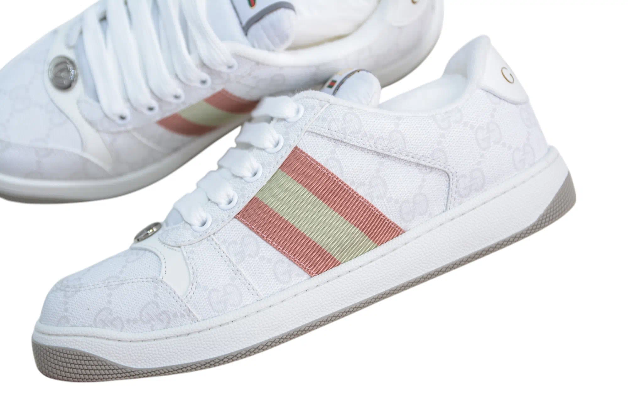 Gucci Screener Sneaker in White GG Supreme、mysite、Cacoeks