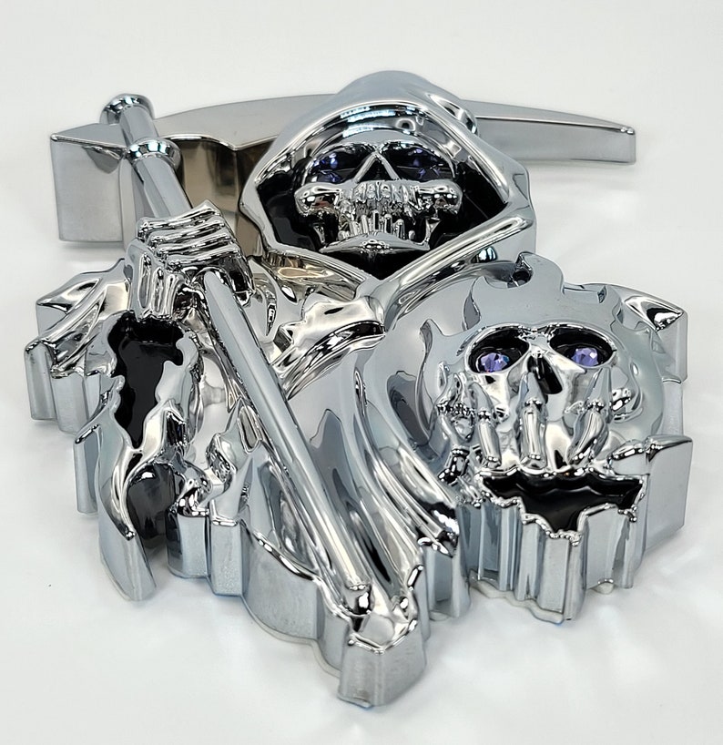 准备发货死神 3D 贴花汽车卡车徽章,带图像 4