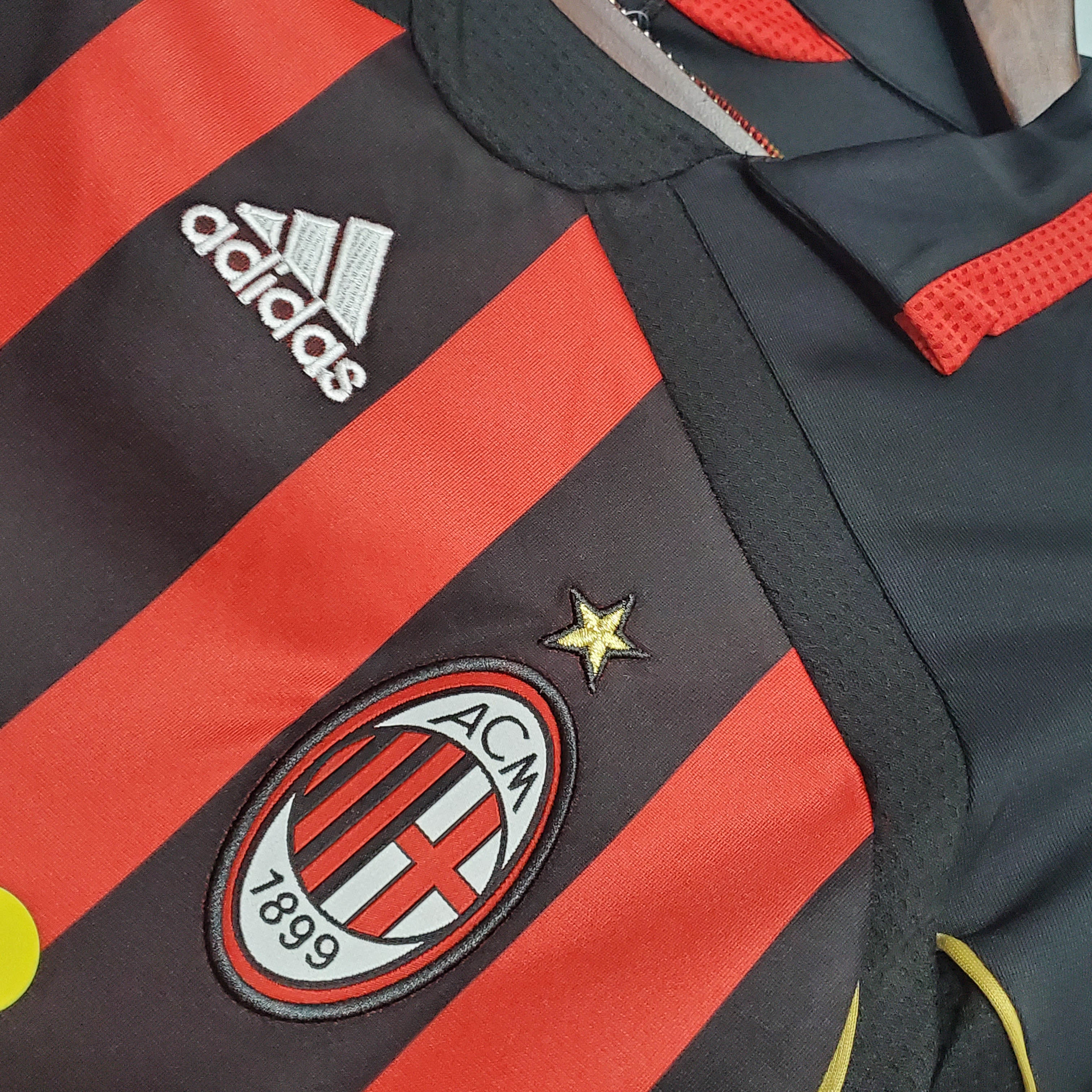 2006/2007 Retro AC Milan Home Football Shirt 1:1 Thai Quality:football jersey mysite: unitedjerseyfootball 邓江浪:football