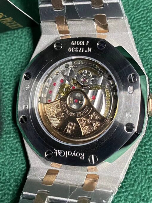 Audemars Piguet Royal Oak Selfwinding 15400SR.OO.1220SR.01 Iced Out Replica-fasswatch