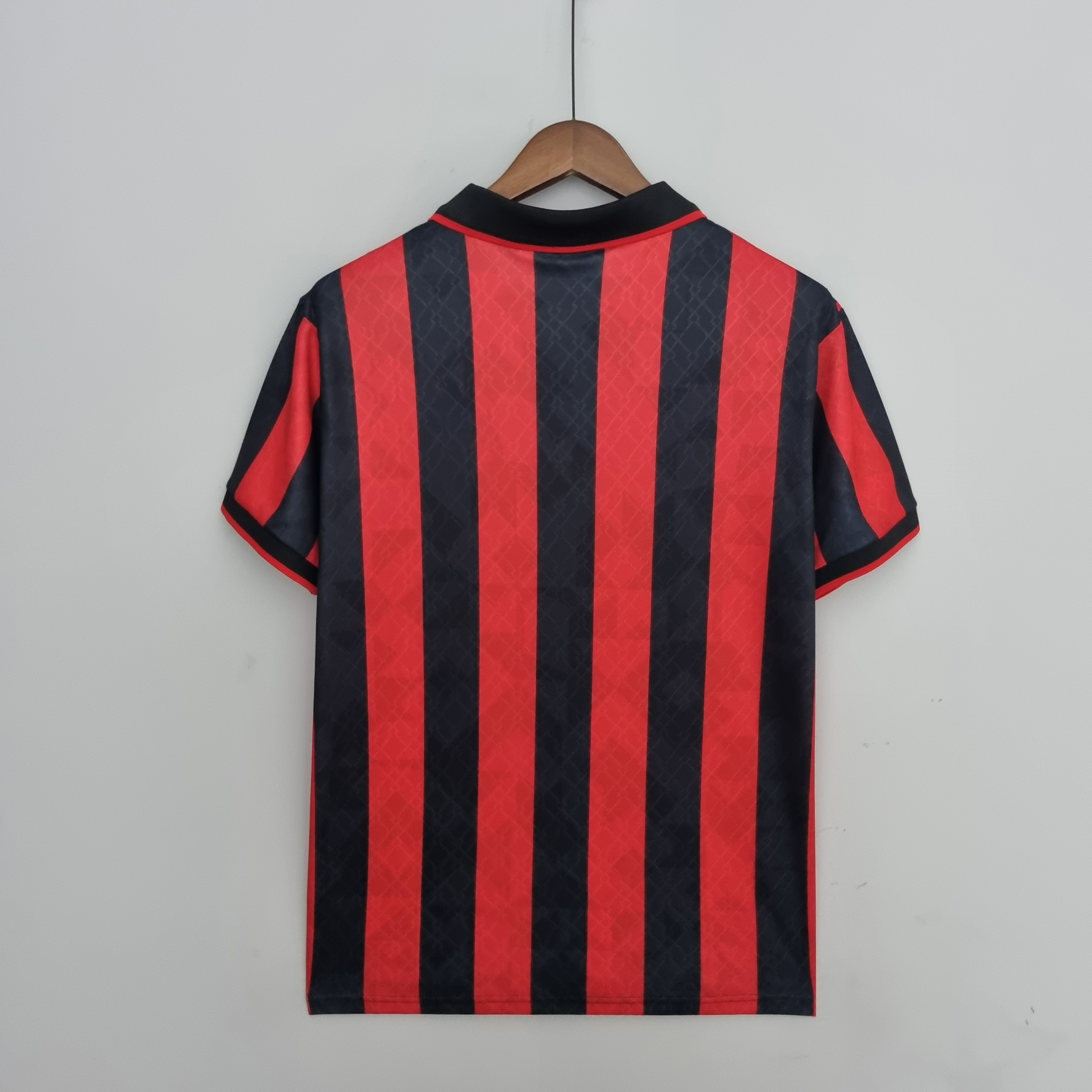 JerseysGala.com | Retro AC Milan 95-96 Home Stadium Jersey -Customize Name, Number and Patch | Worldwide Shipping